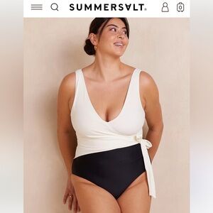 Summersalt Wrap One Piece swimsuit